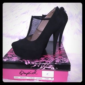 🌟New Listing🌟 Sexy Black Mesh Platforms